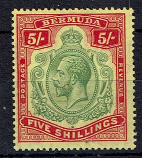Image of Bermuda SG 53da LMM British Commonwealth Stamp